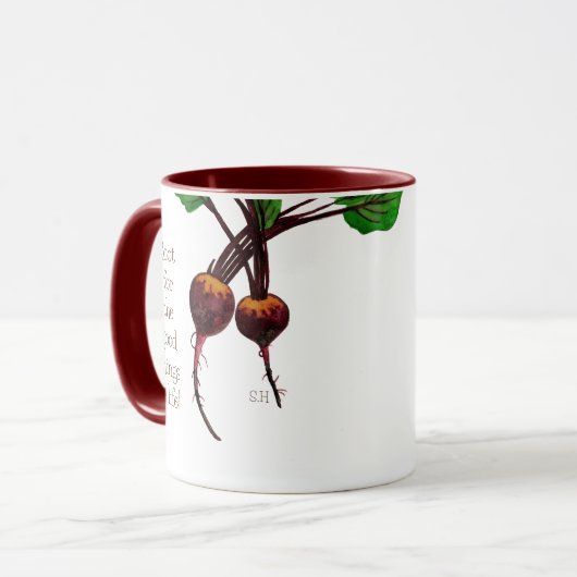 Die Tasse der Gärtner (Vorderseite Links)