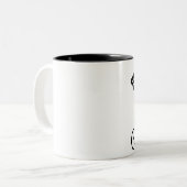 Die Tasse der Gefangen-Zahl-sechs (Vorderseite Links)