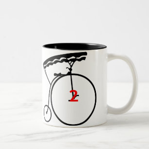 Die Tasse der Gefangen-Zahl-zwei