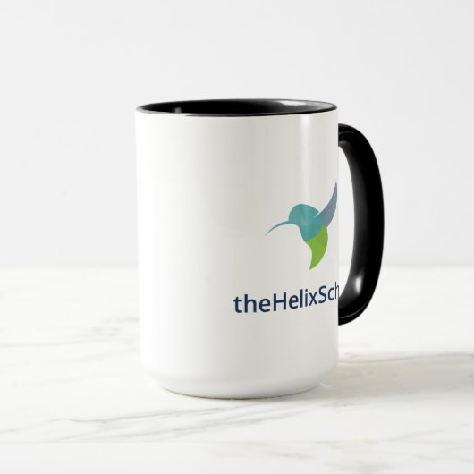 Die Tasse der Helix-Schule (VorderseiteRechts)