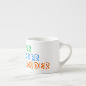 Die Tasse der Kinder mit personalisiertem Namen (Rechts)