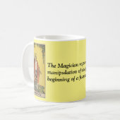 Die Tasse der Magician Tarot Card (Vorderseite Links)