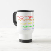 Die Tasse der Mama - Regenbogen-Farben (Vorderseite Links)