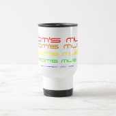 Die Tasse der Mama - Regenbogen-Farben (Mittel)
