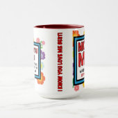 Die Tasse der Mama von ihrem Lieblingskind (Zentrum)