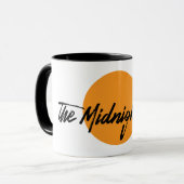 Die Tasse der Midnight Sun-Logos (Vorderseite Links)
