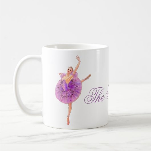 Die Tasse der Nutcracker Ballet Sugar Plum Fairy (Links)