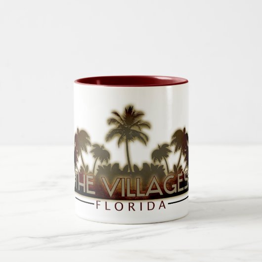 Die Tasse der Palmen der Dörfer Florida (Mittel)