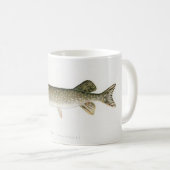 Die Tasse der Pike Fish Fisherman (VorderseiteRechts)