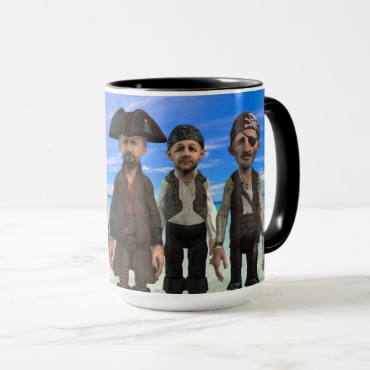 Die Tasse der Piraten-Crew (VorderseiteRechts)
