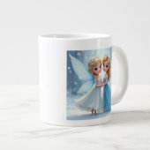 Die Tasse der Schneeflocken (Vorderseite Rechts)