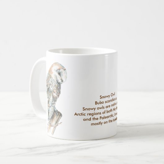 Die Tasse der Schneevögel (Vorderseite Links)