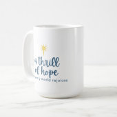 Die Tasse der schwachen Welt freut sich (Vorderseite Links)