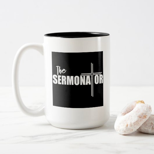 Die Tasse der Sermonatoren (Mit Donut)