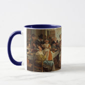 Die Tasse der Tanzpaarmalerei (Links)