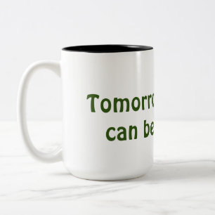 Die Tasse der Träume von morgen