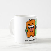 ☕ Die Tasse der ultimativen Stimmung 😎🎉 (Vorderseite Links)