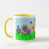 "Die Tasse der Wacky Blumen (Links)