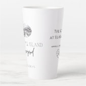 Die Tasse der Weinkellerei auf der Insel (Vorderseite)