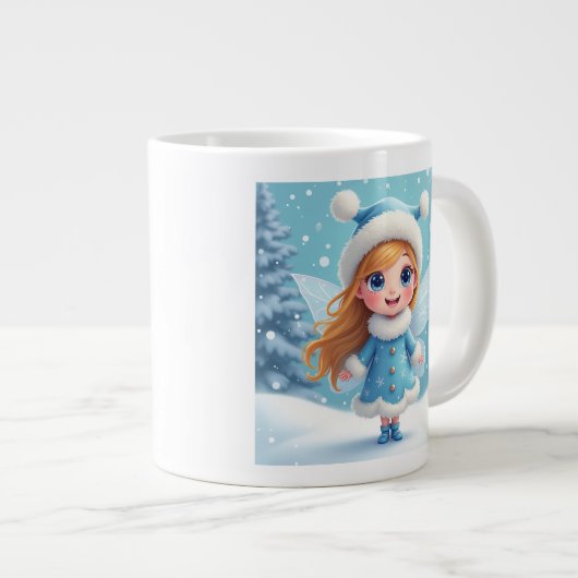 Die Tasse der Wintermärchen (Vorderseite Rechts)