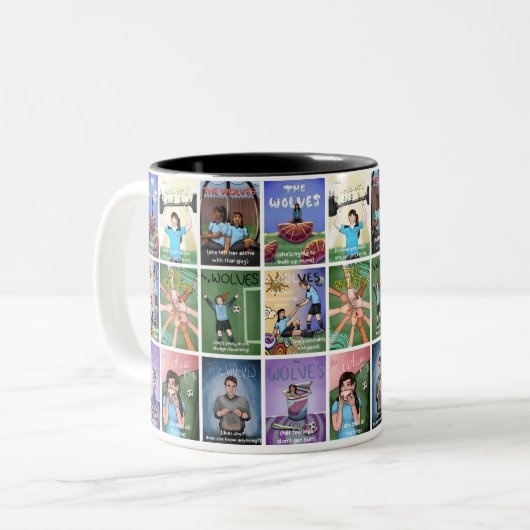 Die Tasse der Wolves-Gruppe (Vorderseite Links)