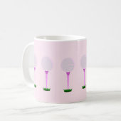 Die Tasse der Women's Golf League (Vorderseite Links)