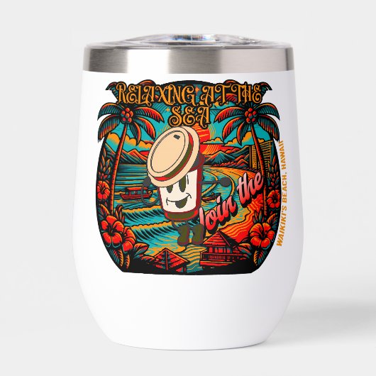 Die Tasse des Abenteurers: Ihr Strandbegleiter für (Vorderseite)