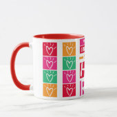 Die Tasse des besten Vaters und des Herocoffee-Kaf (Links)