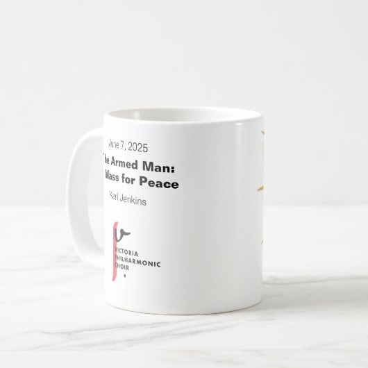 Die Tasse des bewaffneten Mannes (Vorderseite Links)