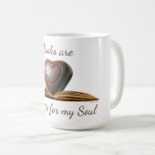 Die Tasse des Buch-und Schokoladen-Liebhabers (VorderseiteRechts)