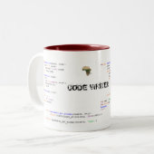 DIE TASSE DES CODE-VERFASSERS (Vorderseite Links)