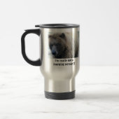 Die Tasse des Crabby Bärn-Reisenden (Links)