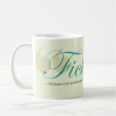 Die Tasse des Fiktions-Liebhabers (Links)