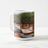 Die Tasse des Fischerdorfes Originelle Kunstwerke (Vorderseite Links)