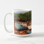 Die Tasse des Fischerdorfes Originelle Kunstwerke (Links)