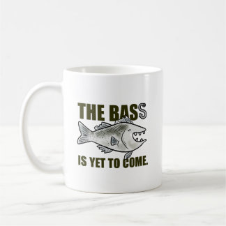 Die Tasse des Fischfangs steht noch bevor