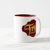 Die Tasse des Fischrogens (Kastanienbraun) (VorderseiteRechts)