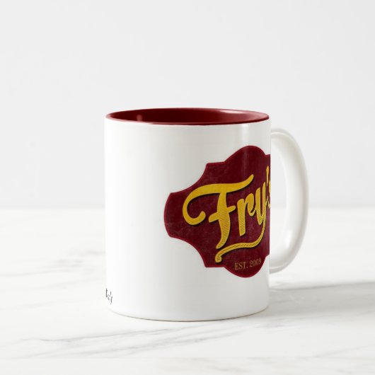 Die Tasse des Fischrogens (Kastanienbraun) (VorderseiteRechts)