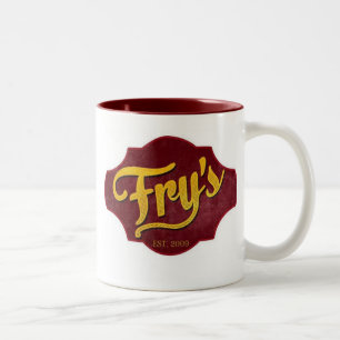 Die Tasse des Fischrogens (Kastanienbraun)