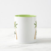 Die Tasse des Florida Life-Kaffees (Zentrum)