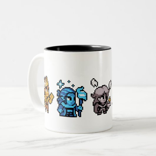 Die Tasse des Gletscherwegs (Vorderseite Links)