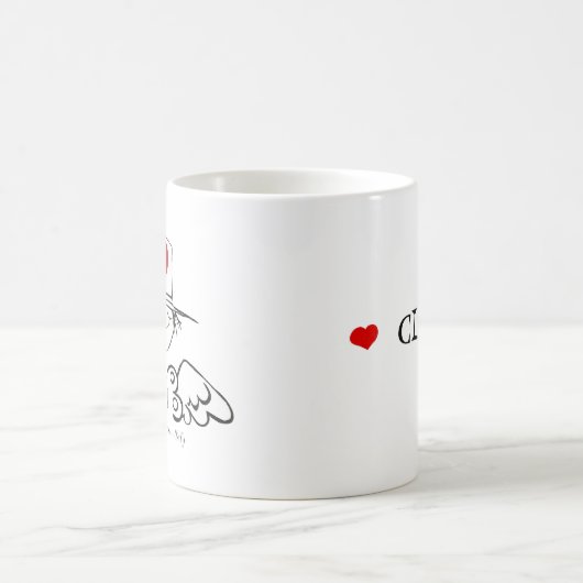 Die Tasse des Herzmuskelkaffees (Mittel)