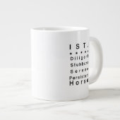 Die Tasse des ISTJ-Personentyps Adorable Specialty (Vorderseite Rechts)