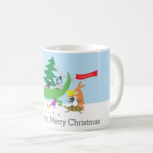 Die Tasse des Kaffees in der Saison (VorderseiteRechts)