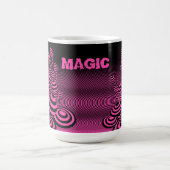 Die Tasse des Kaffees Magic Mushroom geometrische (Zentrum)
