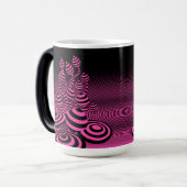 Die Tasse des Kaffees Magic Mushroom geometrische  (Vorderseite Links)