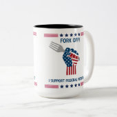 Die Tasse des Kaffees verlassen (VorderseiteRechts)