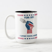 Die Tasse des Kaffees verlassen (Links)