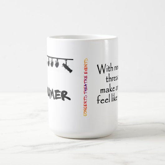 Die Tasse des Kostüms (Mittel)