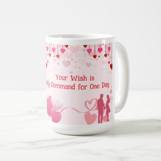 Die Tasse des Liebe-Kupon (VorderseiteRechts)